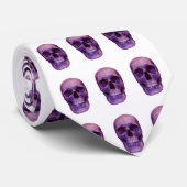 Schedel - Fantasy Art Stropdas (Opgerold)
