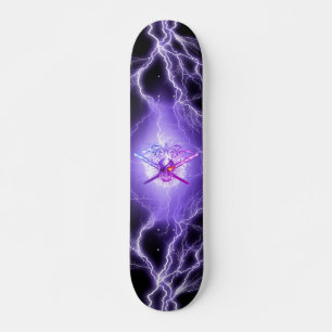 Schedel Gekruiste Zwaarden Persoonlijk Skateboard