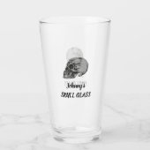 Schedel Glas (Achterkant)