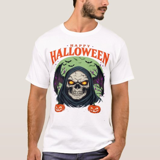 Schedel Gloeiend T-shirt (Voorkant)