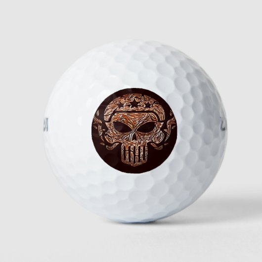 Schedel Golfballen (Voorkant)
