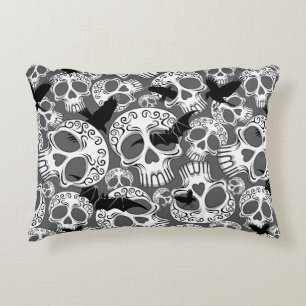 Schedel Halloween Decoratieve Calaveras Accent Kussen