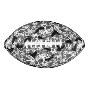 Schedel Halloween Decoratieve Calaveras American Football