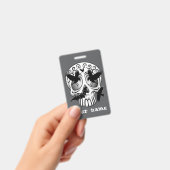 Schedel Halloween decoratieve Calaveras Badge (Handheld)