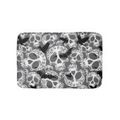 Schedel Halloween Decoratieve Calaveras Badmat (Voorkant)