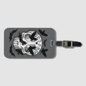 Schedel Halloween Decoratieve Calaveras Bagagelabel (Voorkant (horizontaal))