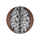 Schedel Halloween Decoratieve Calaveras Basketbal (Verticaal)
