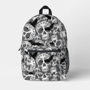 Schedel Halloween Decoratieve Calaveras Bedrukte Rugzak