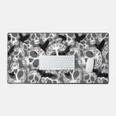 Schedel Halloween Decoratieve Calaveras Bureaumat (Keyboard & Muis)