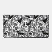 Schedel Halloween Decoratieve Calaveras Bureaumat (Voorkant)