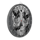 Schedel Halloween Decoratieve Calaveras Dartbord (Voorkant Links)