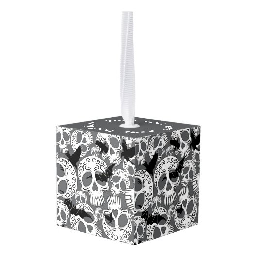 Schedel Halloween Decoratieve Calaveras Decoratie (Achter hoekig)