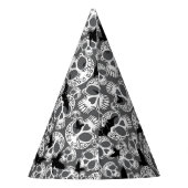 Schedel Halloween Decoratieve Calaveras Feesthoedjes (Achterkant)