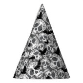 Schedel Halloween Decoratieve Calaveras Feesthoedjes (Links)