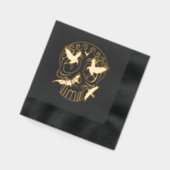 Schedel Halloween Decoratieve Calaveras Folie Servetten (Links)