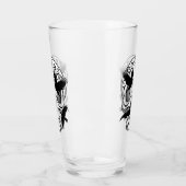 Schedel Halloween Decoratieve Calaveras Glas (Links)