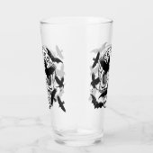 Schedel Halloween Decoratieve Calaveras Glas (Rechts)