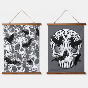 Schedel Halloween Decoratieve Calaveras Hangend Wandkleed