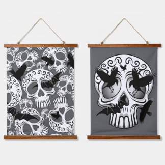 Schedel Halloween Decoratieve Calaveras Hangend Wandkleed