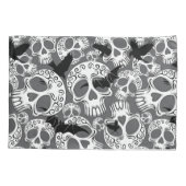 Schedel Halloween Decoratieve Calaveras Kussensloop (Achterkant)