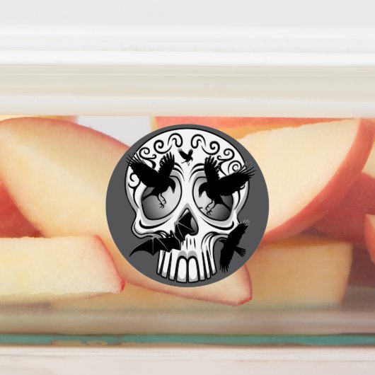 Schedel Halloween decoratieve Calaveras Labels (Aangebracht)