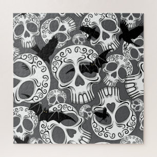 Schedel Halloween Decoratieve Calaveras Legpuzzel