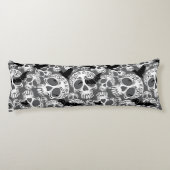 Schedel Halloween Decoratieve Calaveras Lichaamskussen (Achterkant)
