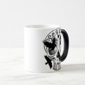 Schedel Halloween Decoratieve Calaveras Magische Mok (Voorkant rechts)