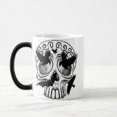 Schedel Halloween Decoratieve Calaveras Magische Mok (Links)