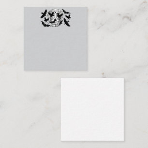 Schedel Halloween decoratieve Calaveras Notitiekaartje