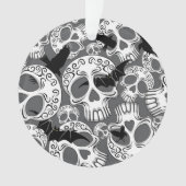 Schedel Halloween Decoratieve Calaveras Ornament (voorkant)