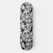 Schedel Halloween Decoratieve Calaveras Persoonlijk Skateboard (Voorkant)