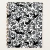 Schedel Halloween Decoratieve Calaveras Planner (Voorkant)