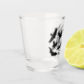 Schedel Halloween Decoratieve Calaveras Shot Glas (Links)