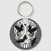 Schedel Halloween Decoratieve Calaveras Sleutelhanger (Voorkant)