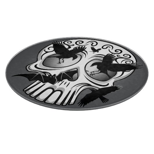 Schedel Halloween Decoratieve Calaveras Snijplank (Hoek)