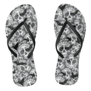 Schedel Halloween Decoratieve Calaveras Teenslippers