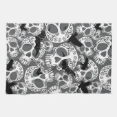 Schedel Halloween Decoratieve Calaveras Theedoek (Horizontaal)