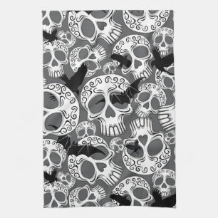 Schedel Halloween Decoratieve Calaveras Theedoek