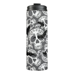 Schedel Halloween Decoratieve Calaveras Thermosbeker