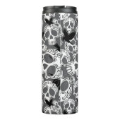 Schedel Halloween Decoratieve Calaveras Thermosbeker (Achterkant)