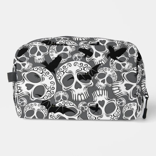 Schedel Halloween Decoratieve Calaveras Toilettasje (Voorkant)