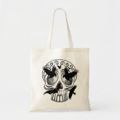 Schedel Halloween Decoratieve Calaveras Tote Bag (Voorkant)