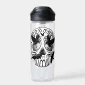 Schedel Halloween Decoratieve Calaveras Waterfles (Achterkant)