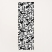 Schedel Halloween decoratieve Calaveras Yogamat (Voorkant)