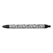 Schedel Halloween Decoratieve Calaveras Zwarte Inkt Pen (Voorkant)