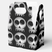 Schedel, Halloween geschenkmand Bedankdoosjes (Geopend)