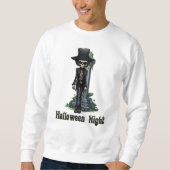 Schedel Halloween nacht Trui (Voorkant)