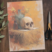  schedel Halloween Tissuepapier