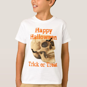 Schedel Halloween trick or treat T-shirt
